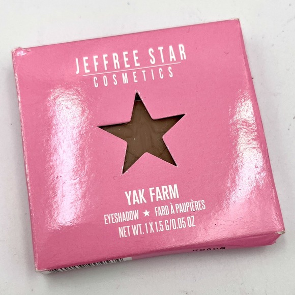 Jeffree Star Other - Jeffree Star Cosmetics Eye Shadow Artistry Singles Yak Farm 0.05 Oz.‎ NEW